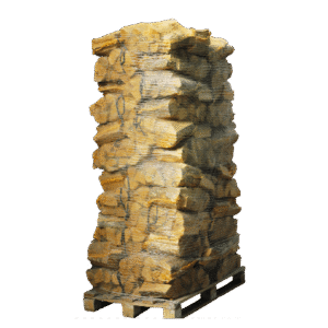 88 Netze Kammergetrocknetes gespalten Eiche Brennholz 25cm