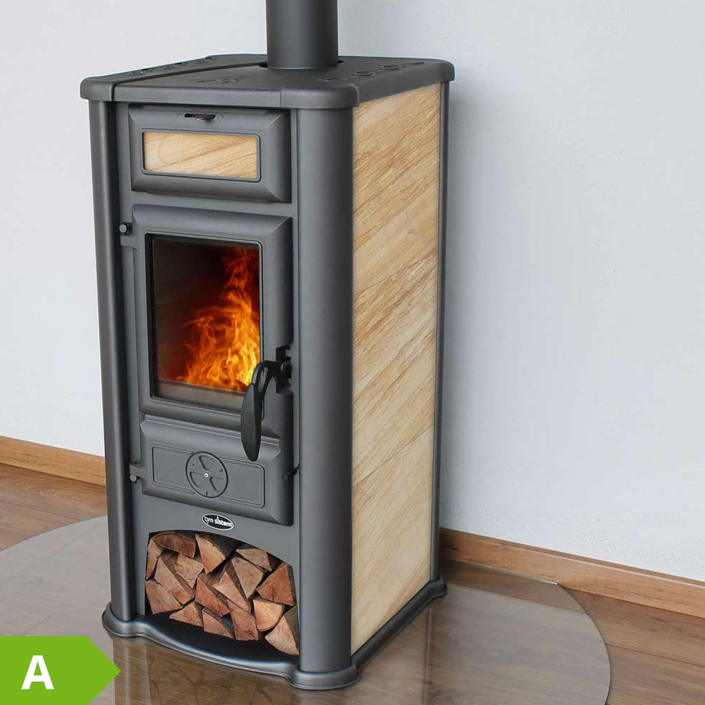 Sandstein Kaminofen August 8kW – Bild 11