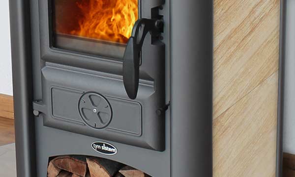 Sandstein Kaminofen August 8kW – Bild 9