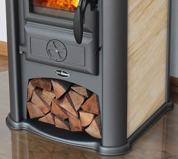 Sandstein Kaminofen August 8kW – Bild 7