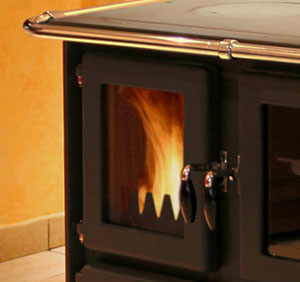 Speckstein Kaminofen wasserführend Martha 14kW – Bild 9