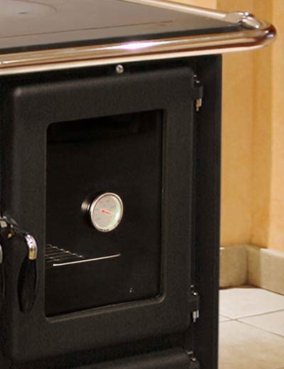 Wasserführender Speckstein Herd Amalia 16kW – Bild 6